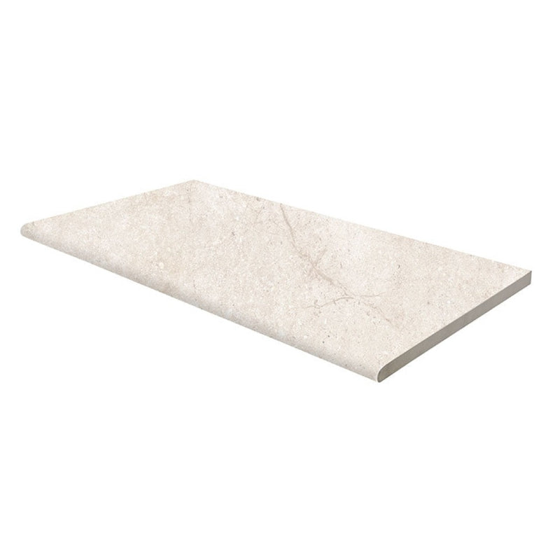 Soreno Ivory, 13" x 24" | 2CM Eased Porcelain Pool Coping by MSI