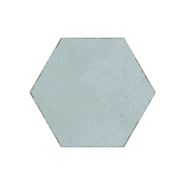 Spring Time Blue, Hexagon Porcelain Tile | CECSPRTBLUEHEX | IWT