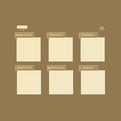 Stella Biscotti, 2" x 10" Ceramic Tile | Bathroom & Kitchen Tile