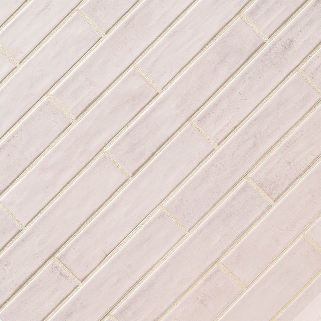 Stella Blush, 2" x 10" Ceramic Tile | Bathroom & Kitchen Tile