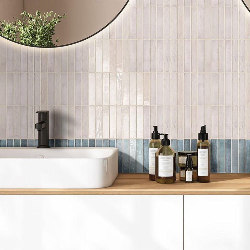 Stella Blush, 2" x 10" Ceramic Tile | Bathroom & Kitchen Tile