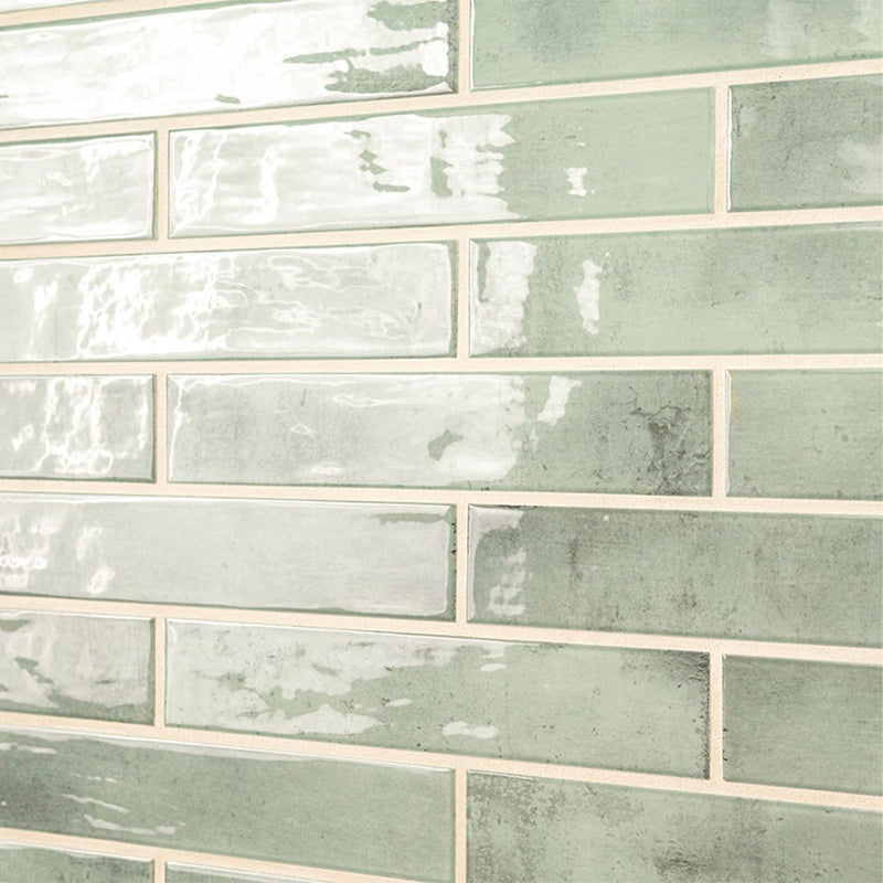 Stella Emerald, 2" x 10" Ceramic Tile | Bathroom & Kitchen Tile
