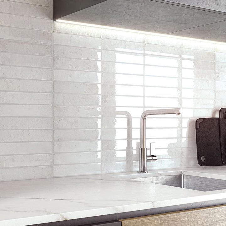 Stella Perla, 2" x 10" Ceramic Tile | Bathroom & Kitchen Tile