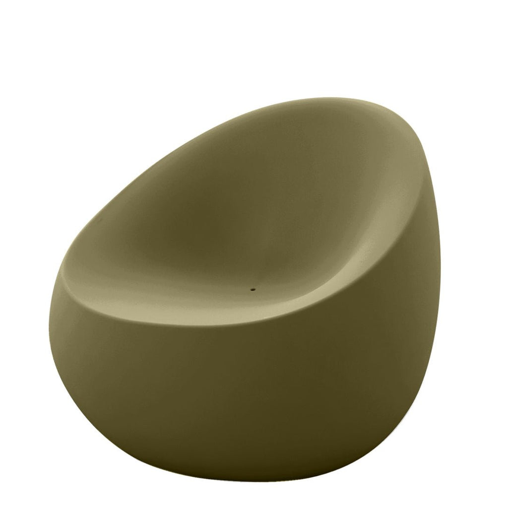 Stone Lounge Chair | Modern Patio Furniture by Vondom - Khaki