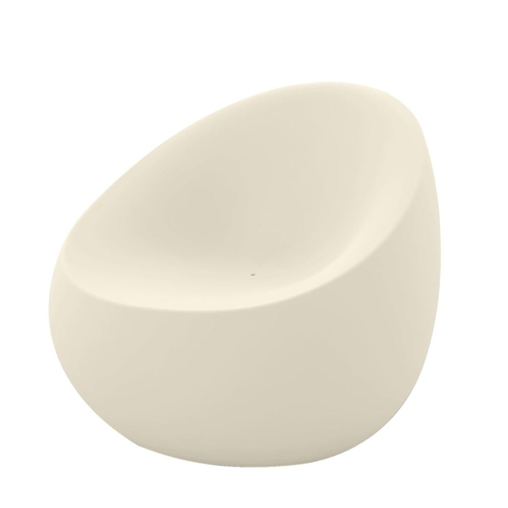 Stone Lounge Chair | Modern Patio Furniture - Ecru