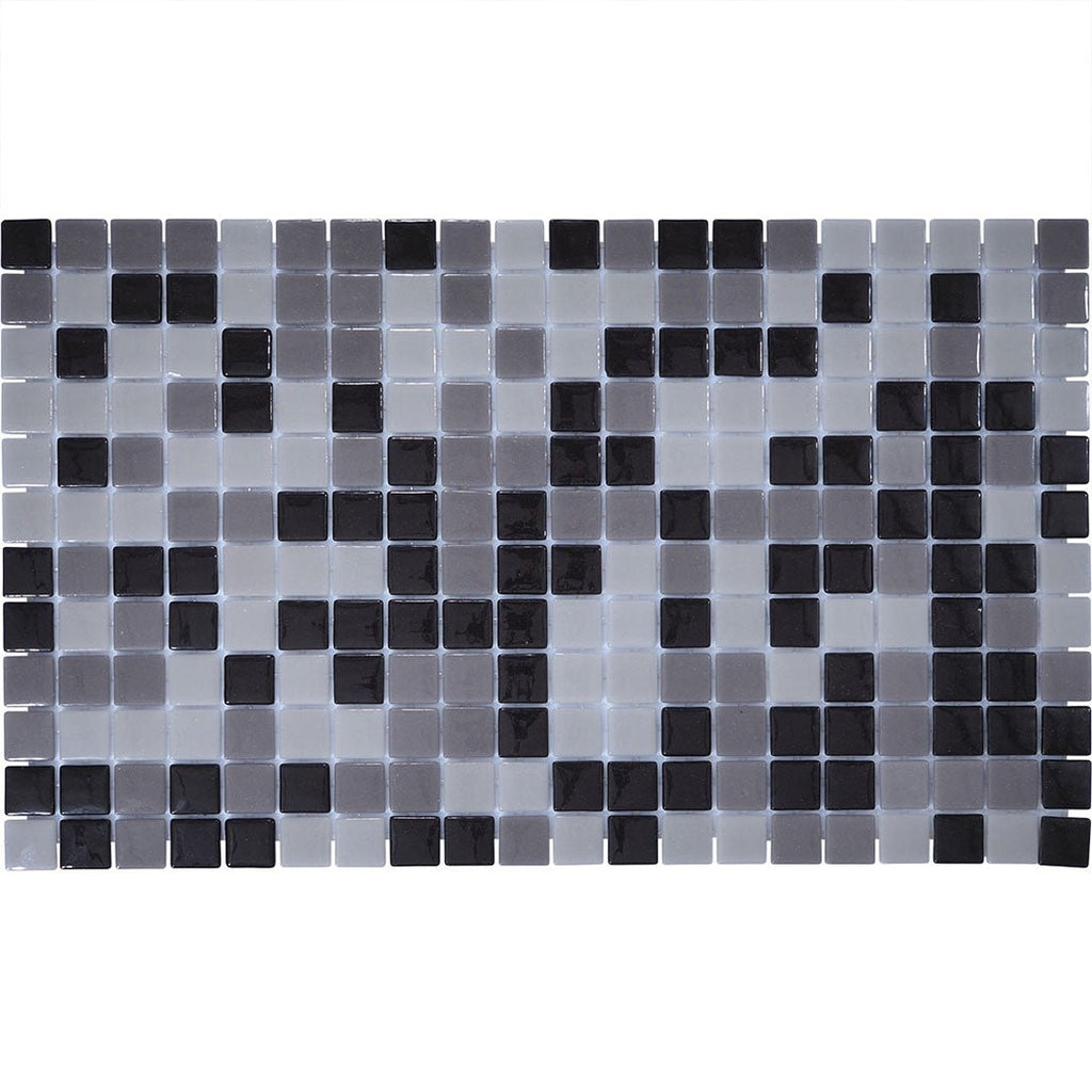 Stormy Seas, 1" x 1" Glass Tile | Pool, Spa, & Kitchen Tile