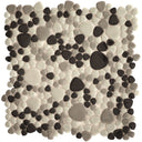 Stormy Seas, Mixed Pebble - Glass Tile