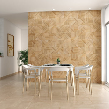 Stripes-Teak Porcelain Tile