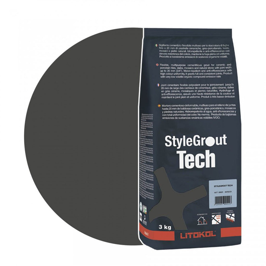 Style Grout Tech - Black 1 | Cementitious Tile Grout