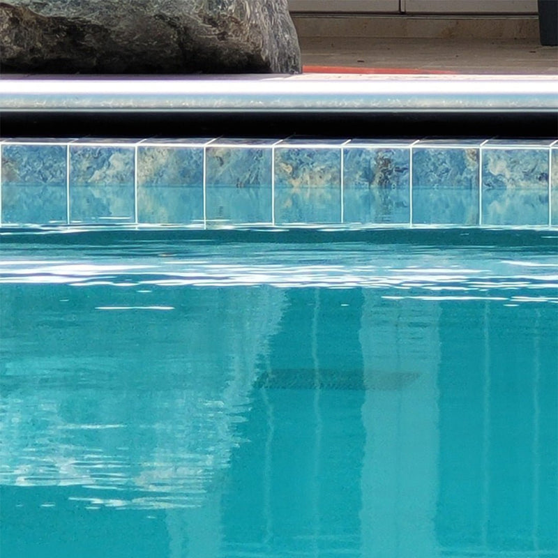 Sunset Blue, 6" x 6" | RIO-904 | Pool Waterline Tile