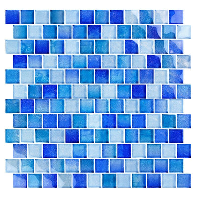 Surf, 1" x 1" Glass Tile | CW811B5 | Artistry in Mosaics
