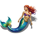 Swimming Mermaid w/ Shadow - Pool Mosaic
