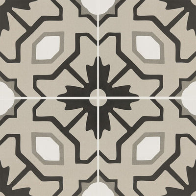 Tahari, 8" x 8" Porcelain Tile | NTAH8X8 | Patterned Tile by MSI