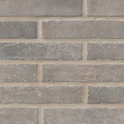 Taupe Brickstone, 2" x 10" Porcelain Tile | NCAPTAUBRI2X10 | MSI