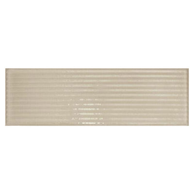 Taupe Groove, 4" x 12" Porcelain Tile | Floor & Wall Tile by IWT