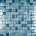 Tender Blue Mix, 1" x 1" - Glass Tile