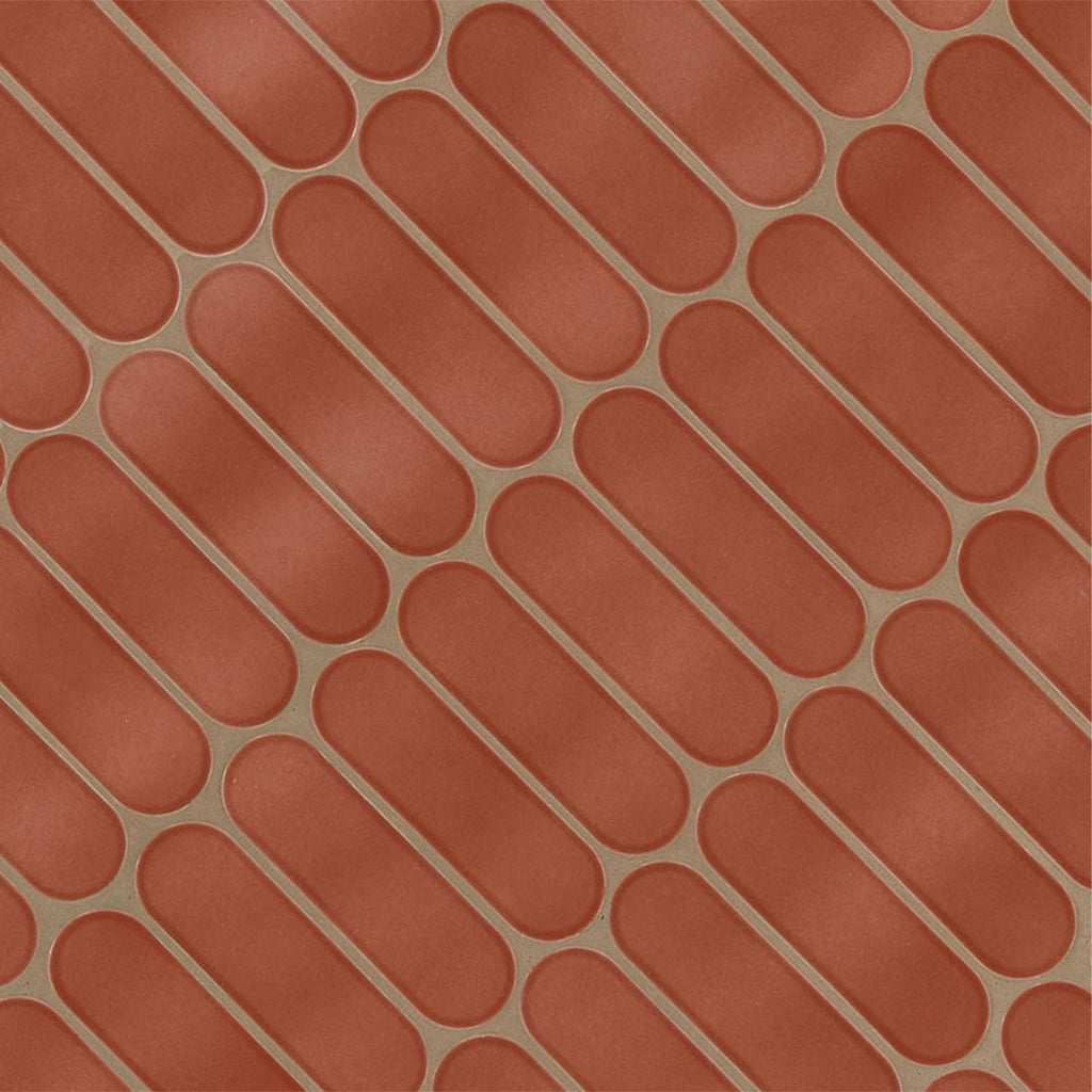 Terra Glossy Ellipse Porcelain Tile for Kitchens and Bathrooms | MSI Porcelain Tile