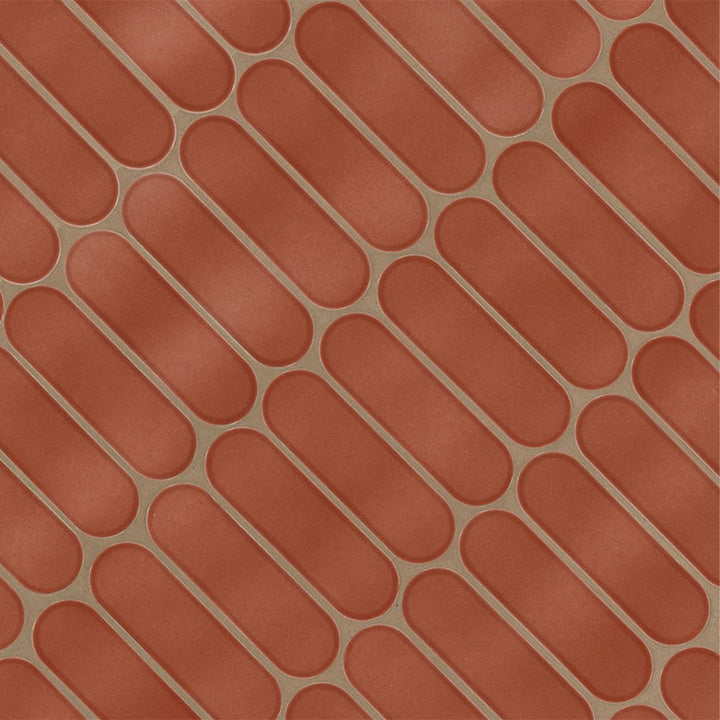 Terra Glossy Ellipse Porcelain Tile for Kitchens and Bathrooms | MSI Porcelain Tile
