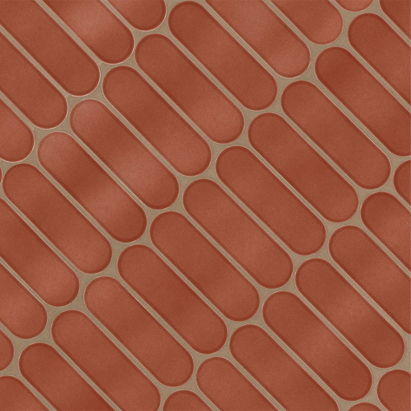Terra Glossy Ellipse Porcelain Tile for Kitchens and Bathrooms | MSI Porcelain Tile