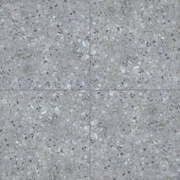 Terrazo Gris, 24" x 24" | 2CM Porcelain Pool Paver by MSI