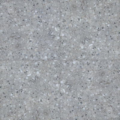 Terrazo Gris, 24" x 24" | 2CM Porcelain Pool Paver by MSI