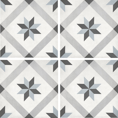 Tide Compass, 8" x 8" Porcelain Tile | ANAFORMTIDECOMP | IWT