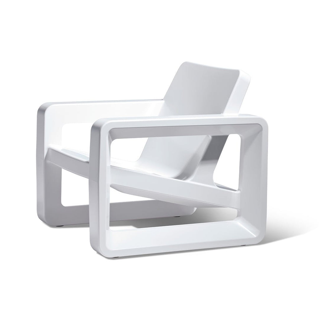 Tupelo Goods In-Pool and Patio Lounge Chairs - Deck Chair - Highcloud White