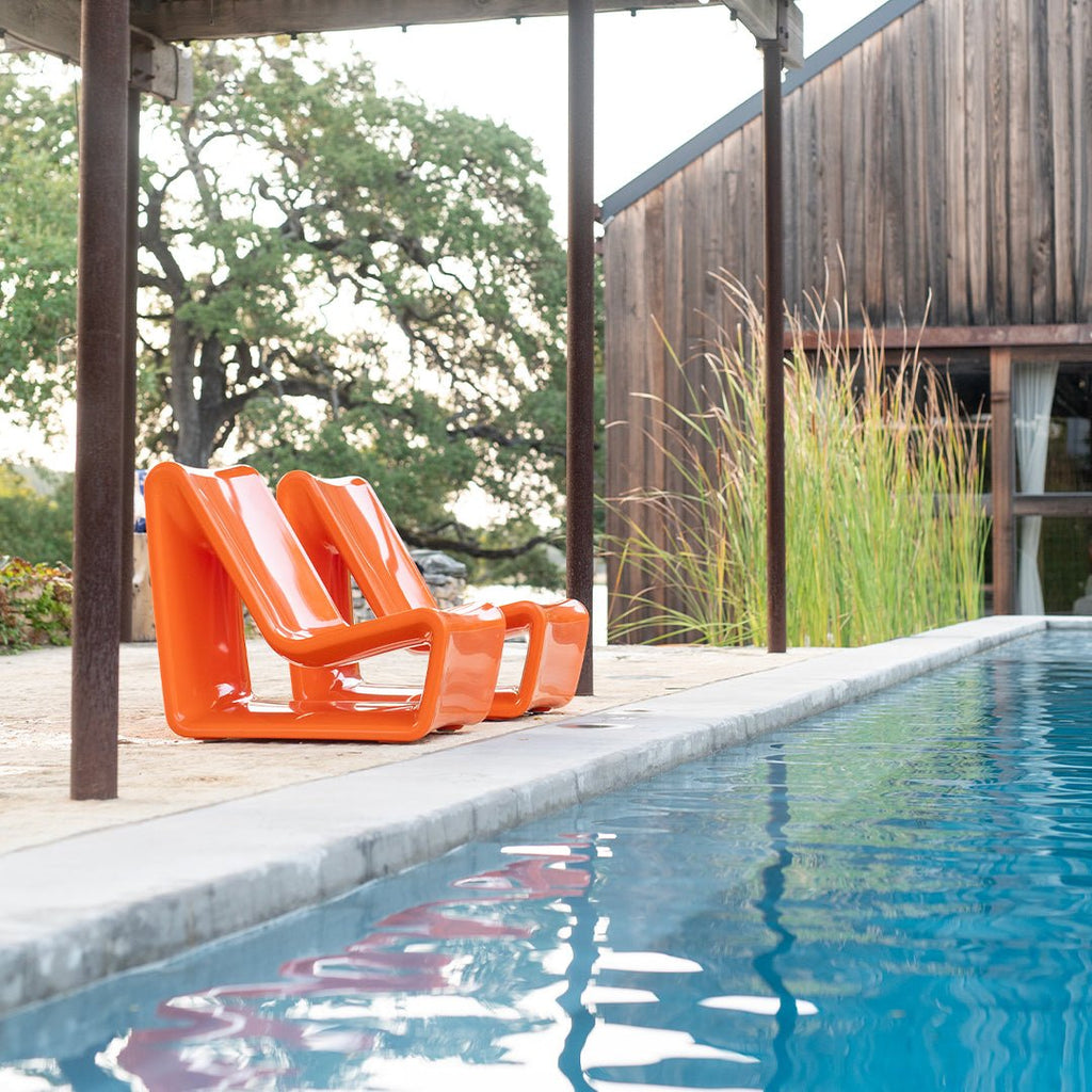 Tupelo Goods Loop Chair | Patio & Pool Shelf Lounge Chair