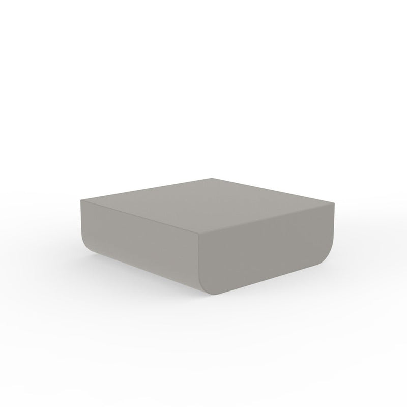 Ulm Coffee Table | Modern Outdoor Patio Table by Vondom - Ecru