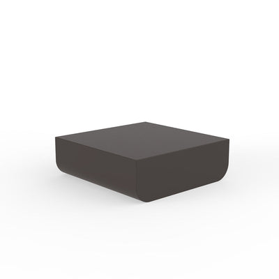 Ulm Coffee Table | Modern Outdoor Patio Table by Vondom - Bronze