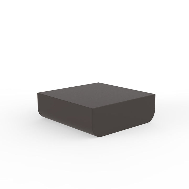 Ulm Coffee Table | Modern Outdoor Patio Table by Vondom - Bronze