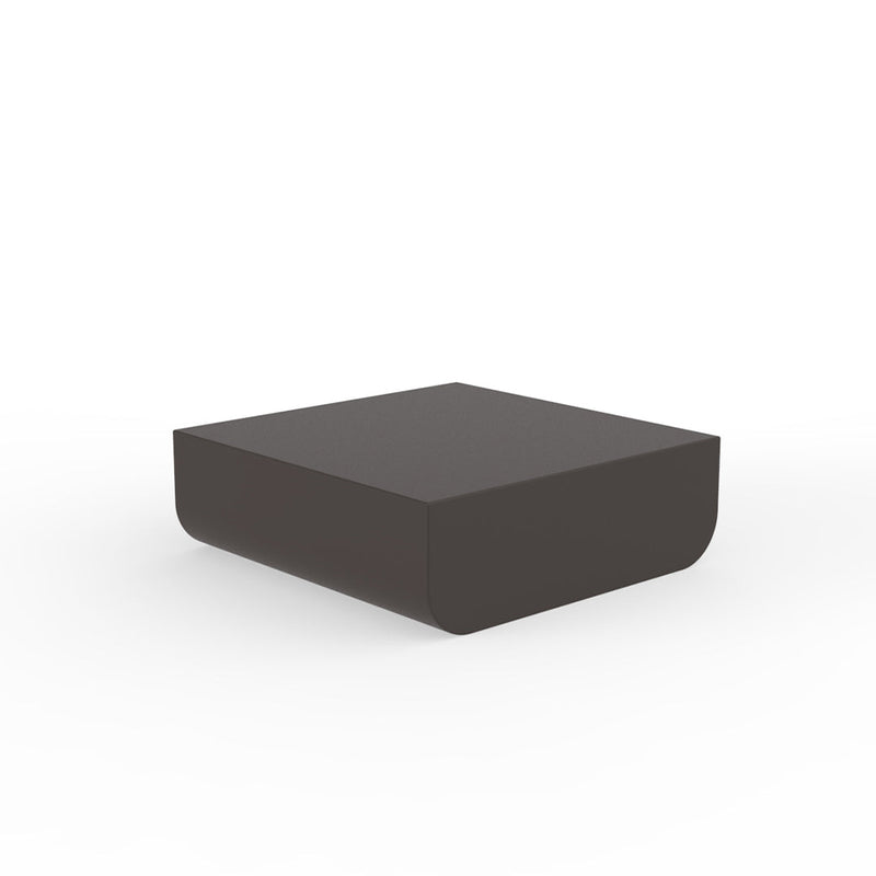 Ulm Coffee Table | Modern Outdoor Patio Table by Vondom - Bronze