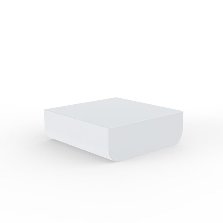 Ulm Coffee Table | Modern Outdoor Patio Table by Vondom - White