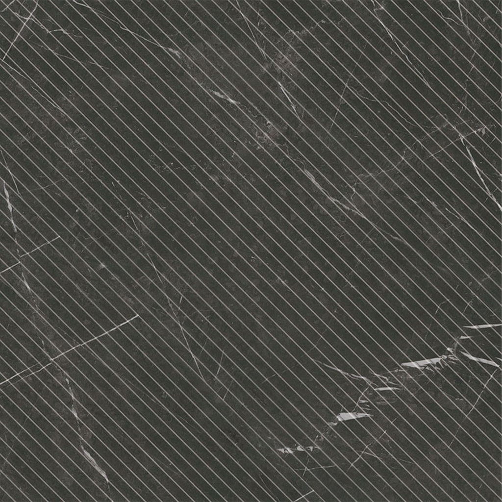Urbanslat Marmiro Noir, 16" x 48" Ceramic Tile | Large Format Backsplash Tile