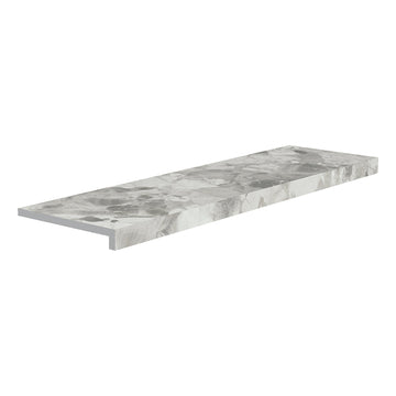 Venice Stone, 24" x 48" Porcelain Pool Coping | Terrazzo-Look Coping