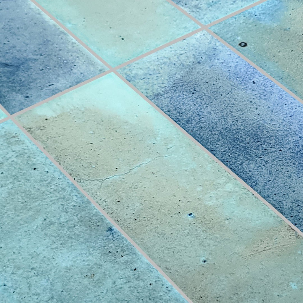 Verdigris Field, 3" x 12" Porcelain Tile | Artistry in Mosaics