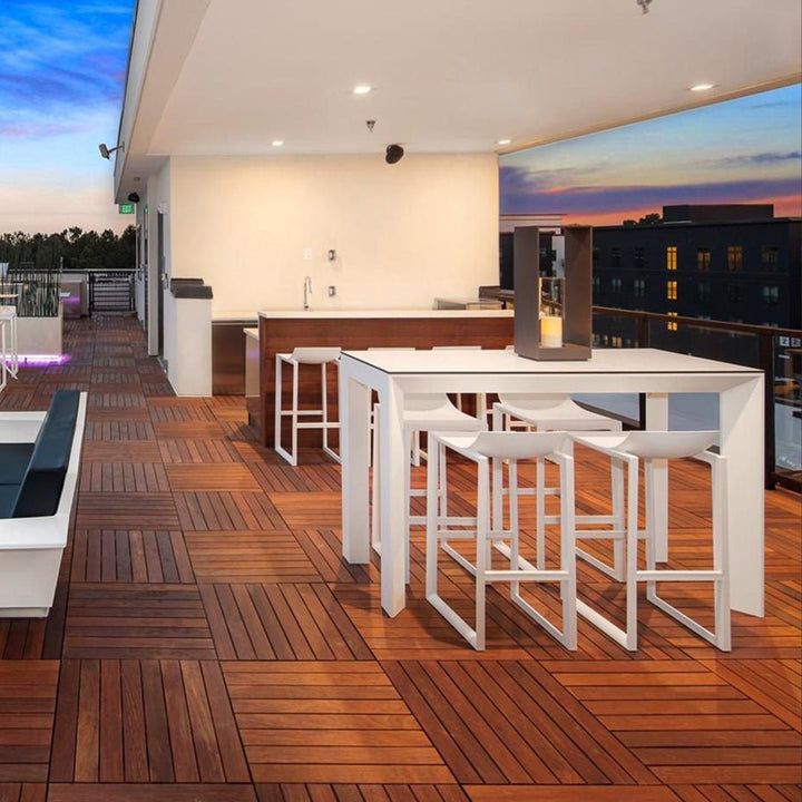 Wall Street Bar Stool | Modern Patio Furniture