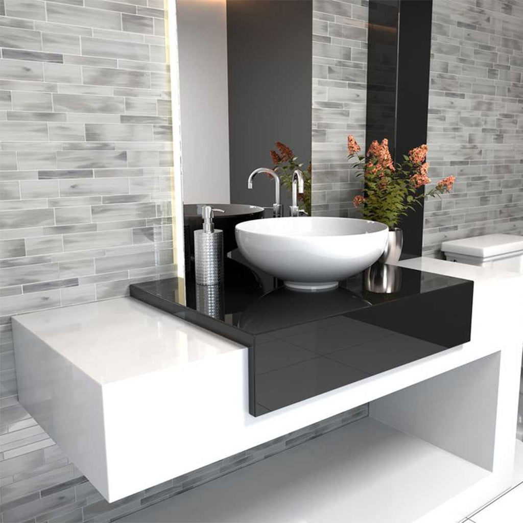 Whirlwind Mix, Mixed Glass Tile | Wall Tile by Anthology