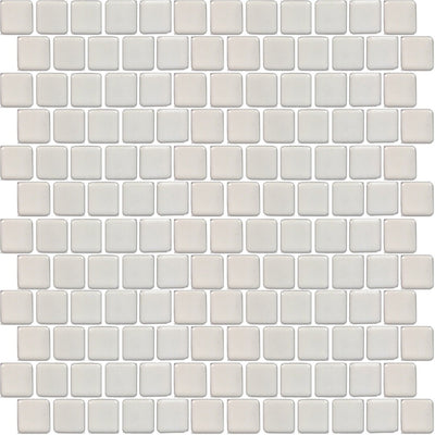 White, 1" x 1" | PEB-102 | Fujiwa Porcelain Pool Tile