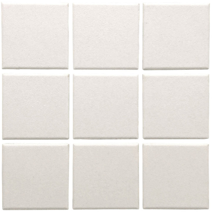 White, 2" x 2" | UNG-200C | Fujiwa Porcelain Pool Tile