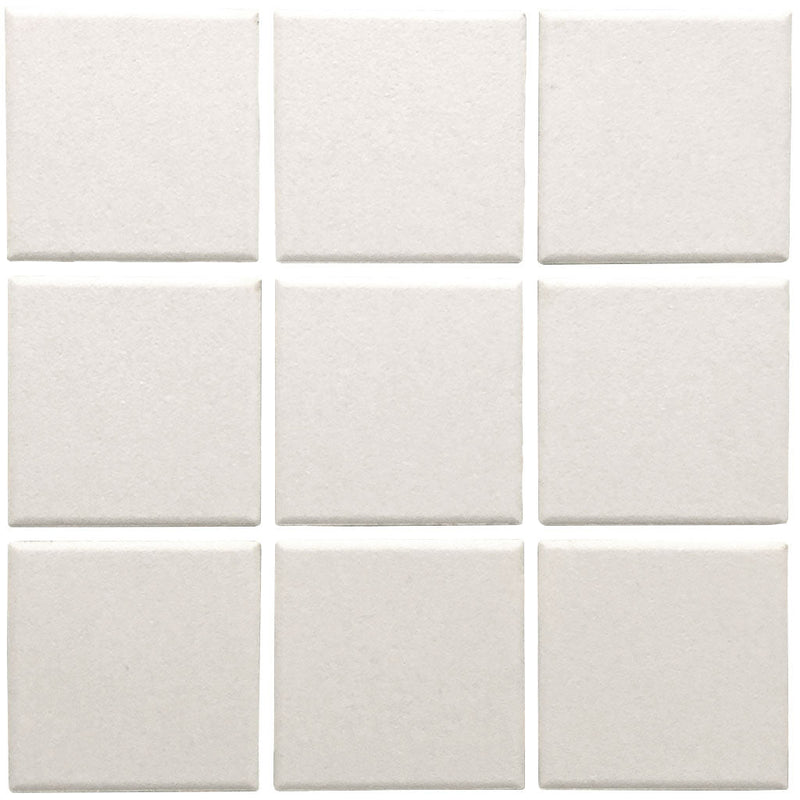 White, 2" x 2" | UNG-200C | Fujiwa Porcelain Pool Tile