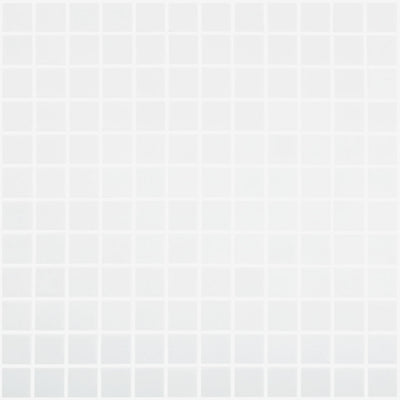 White Vanilla Matte, 1" x 1" Glass Tile | Vidrepur Mosaic Tile