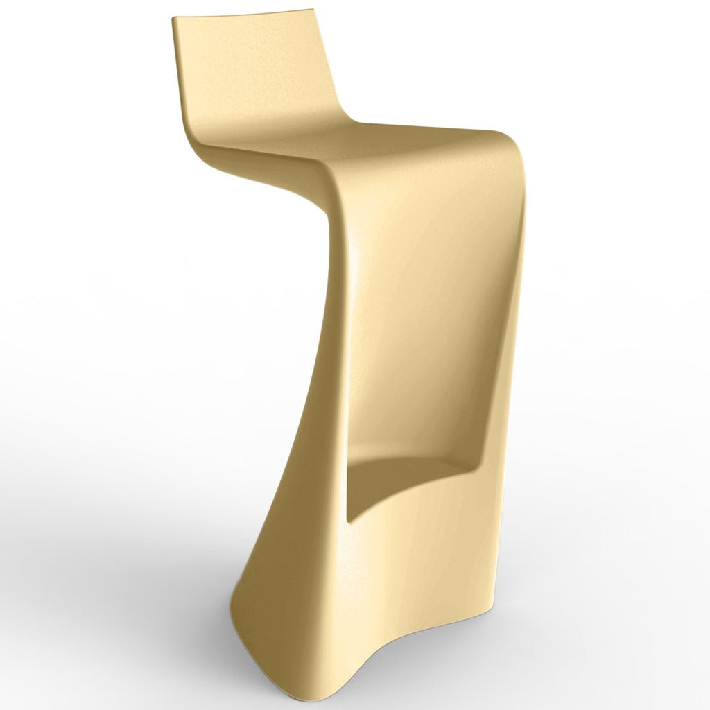 Wing Bar Stool | Modern Patio Furniture - BEIGE