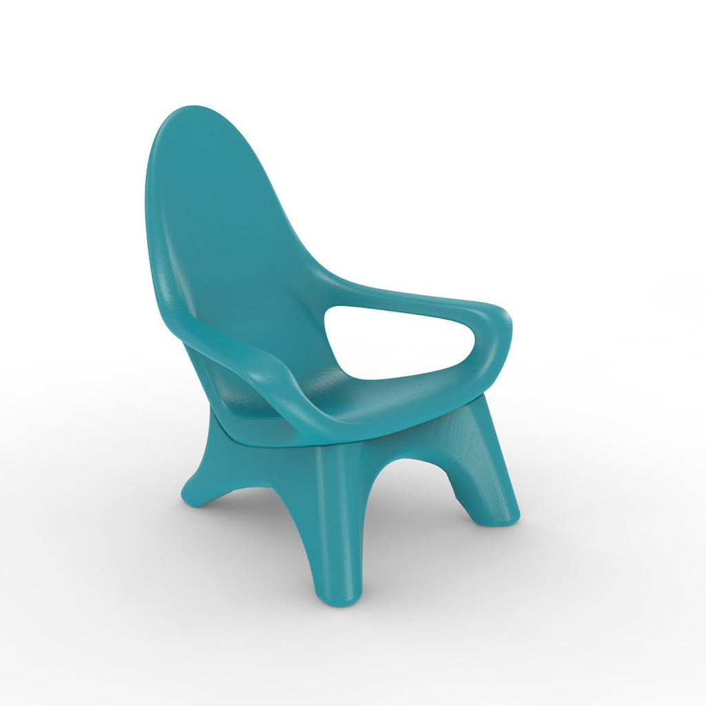 Tenjam Woosah Chair with Tall Base - Blue