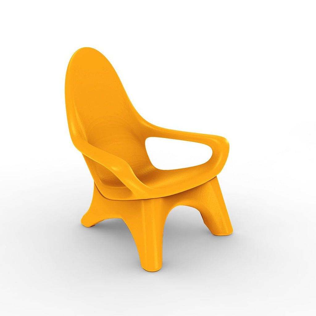 Tenjam Woosah Chair with Tall Base - Yellow