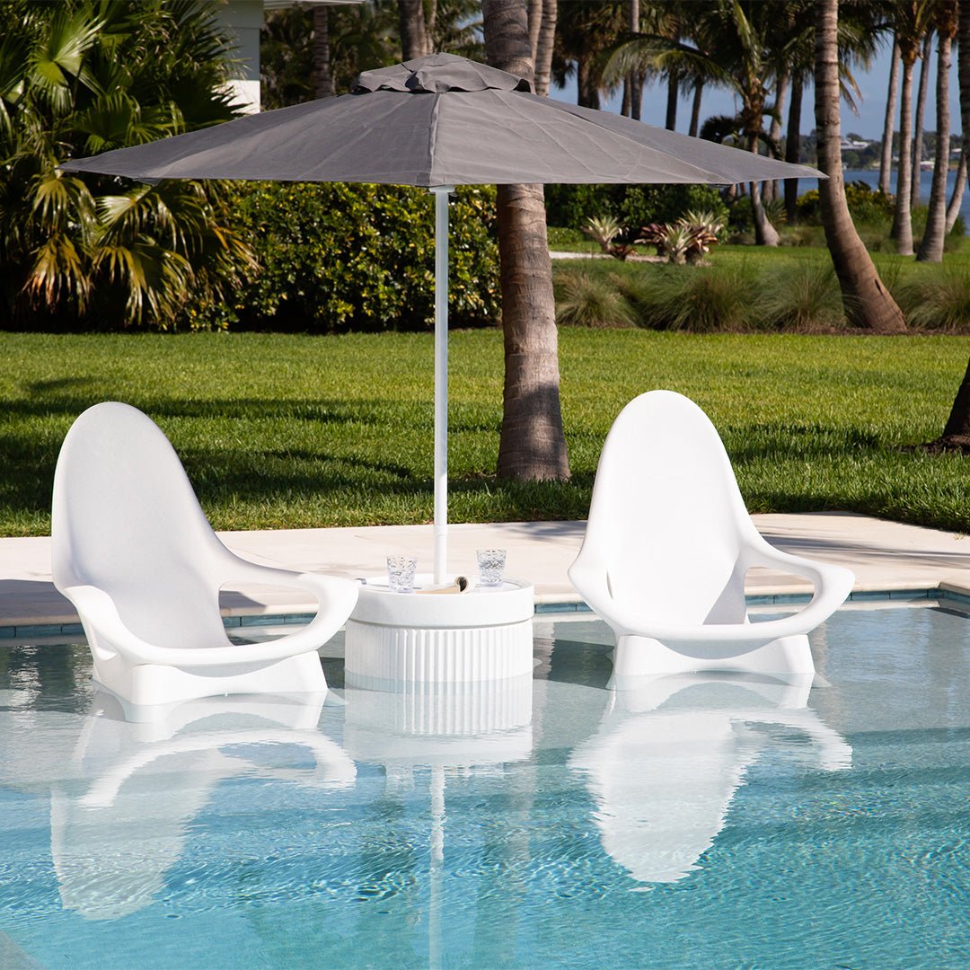 Woosah In-Pool Chair, Set of Two | Pool Lounge Chairs by Tenjam