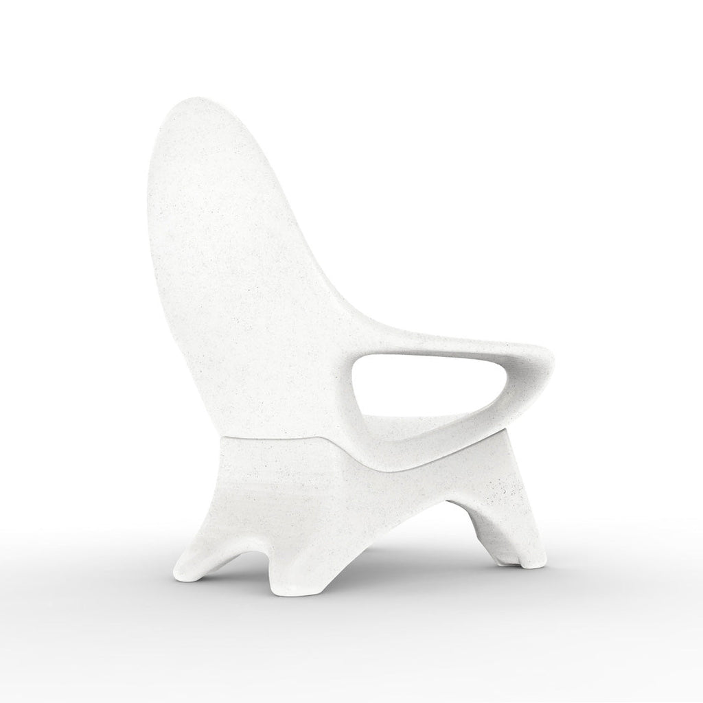 Tenjam Woosah Chair with Tall Base - White