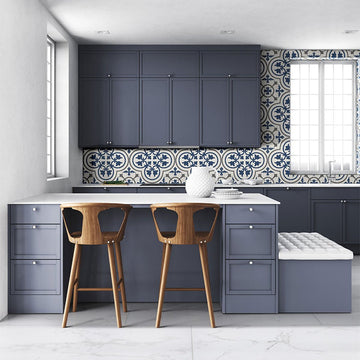 Zanzibar, 8" x 8" Porcelain Tile | NZAN8X8 | Patterned Tile by MSI