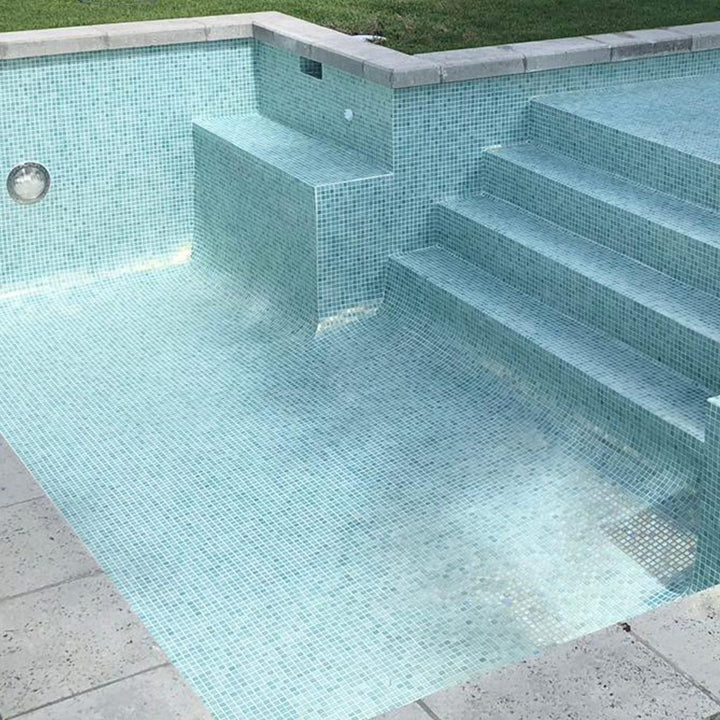 Shell Crystal 553, 1" x 1" - Glass Tile