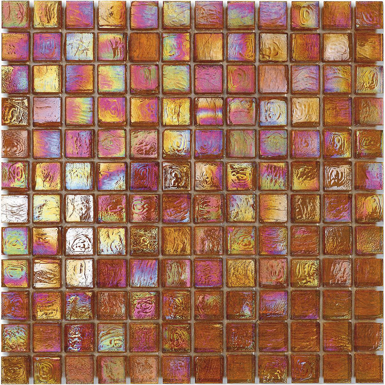 Jute Cubes, 7/8" x 7/8" Glass Tile | Mosaic Pool Tile by SICIS